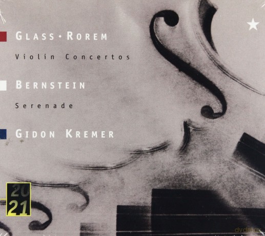 Gidon Kremer: Glass/Rorem/Bernstein [CD]