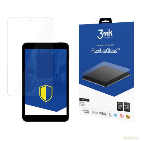 Szkło Hybrydowe do Nokia T10 - 3mk FlexibleGlass 8.3''