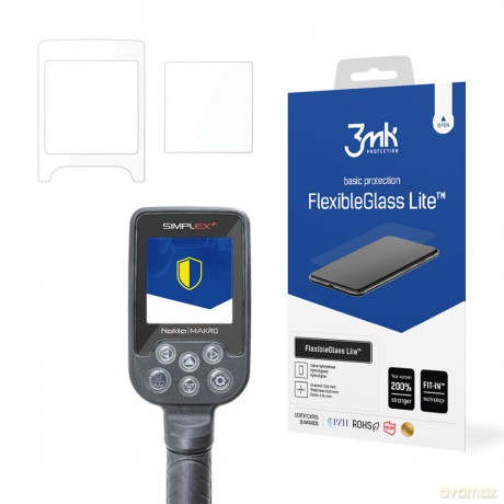 Nokta Makro Simplex+(screen+frame) - 3mk FlexibleGlass Lite Detector 2in1