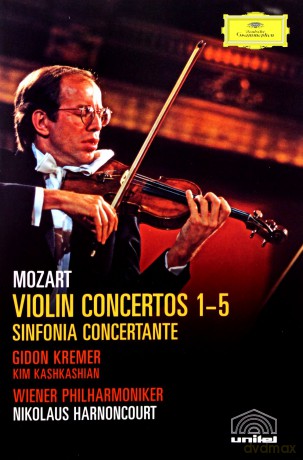 Gidon Kremer: Mozart:Violin Concertos 1-5,Sinfonia Con [2DVD]