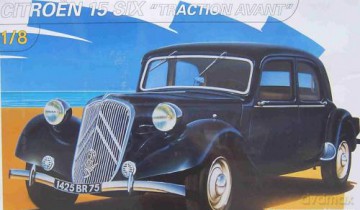 HELLER Citroen 15 Six Traction Avant 80799 [MODELARSTWO]