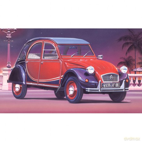 HELLER Citroen 2CV Charleston 80766 [MODELARSTWO]
