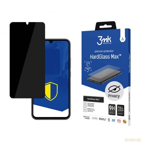 Samsung Galaxy A34 5G - 3mk HardGlass Max Privacy