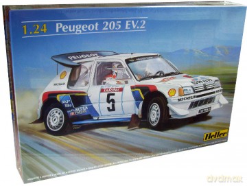 HELLER Peugeot 205 EV.2 #5 80716 [MODELARSTWO]