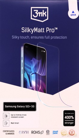 Samsung Galaxy S21+ 5G - 3mk Silky Matt Pro