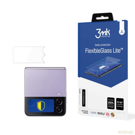 Szkło Hybrydowe do Samsung Galaxy Z Flip 5 (Front) - 3mk FlexibleGlass Lite