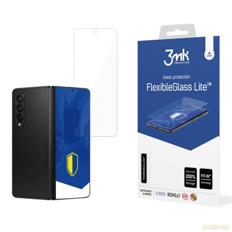 Szkło Hybrydowe do Samsung Galaxy Z Fold 5 (Front) - 3mk FlexibleGlass Lite