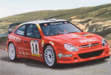 HELLER Citroen Xsara T4 WRC 2001 80769 [MODELARSTWO]