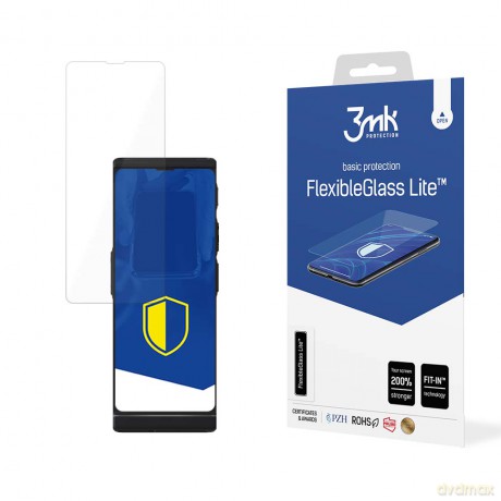 Szkło Hybrydowe do Vasco Translator V4 - 3mk FlexibleGlass Lite