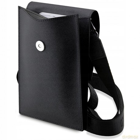 Karl Lagerfeld torebka na telefon KLWBSAKCPMK czarna hardcase Phone Pounch Universal Saffiano K&C NFT