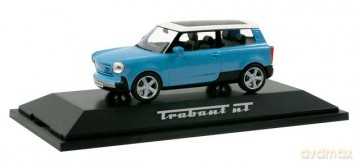 HERPA Trabant nT (bluewhite) 70607 [MODELARSTWO]