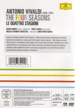 Gidon Kremer: Vivaldi:The Four Seasons [DVD]