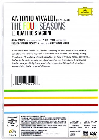 Gidon Kremer: Vivaldi:The Four Seasons [DVD]