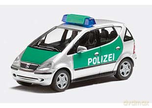 HERPA Mercedes Benz AKlasse "Polizei" 045384 [MODELARSTWO]