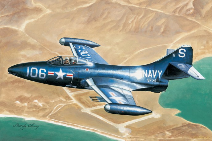 HOBBY BOSS Hellcat F9F3 Panther Late 87250 [MODELARSTWO]