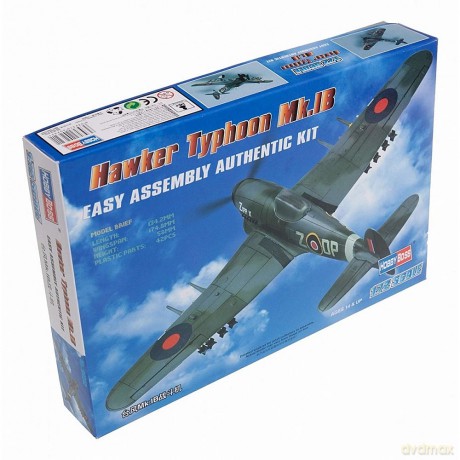 HOBBY BOSS Hawkerr Typhoon MK.IB 80232 [MODELARSTWO]