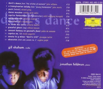 Gil Shaham: Devil's Dance [CD]