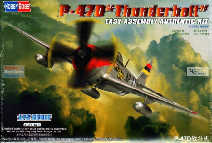 HOBBY BOSS P47D Thunderbolt 80257 [MODELARSTWO]