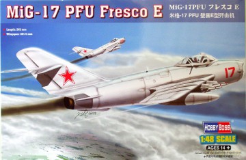 HOBBY BOSS MiG17 PFU Fresco E 80337 [MODELARSTWO]