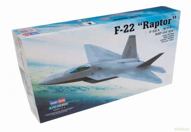 HOBBY BOSS F22A Raptor 80210 [MODELARSTWO]