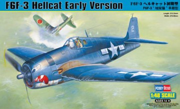HOBBY BOSS F6F3 Hellcat Early Version 80338 [MODELARSTWO]