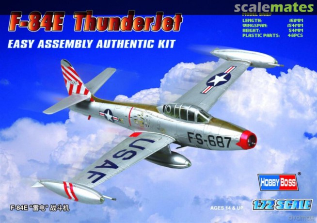HOBBY BOSS F84E Thunderjet 80246 [MODELARSTWO]