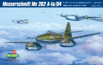 HOBBY BOSS Messerschmitt Me 262 A1aU4 80372 [MODELARSTWO]