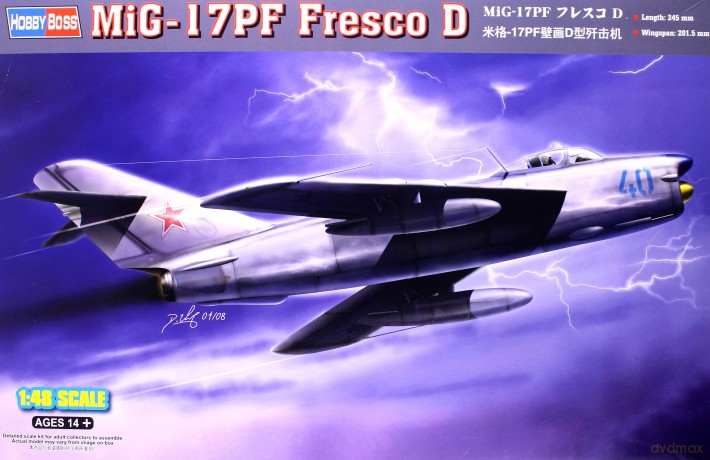 HOBBY BOSS MiG17PF Fresco D 80336 [MODELARSTWO]