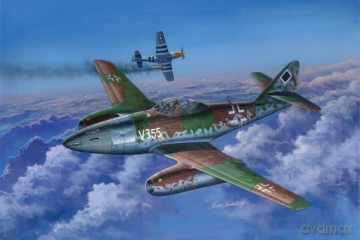 HOBBY BOSS Messerschmitt Me 262 A1a 80373 [MODELARSTWO]