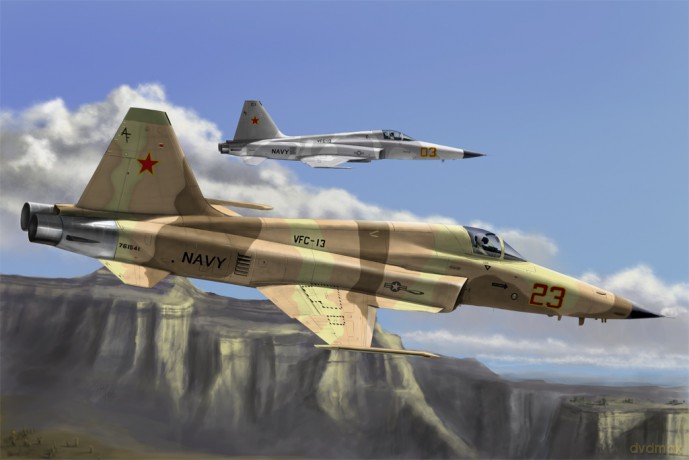 HOBBY BOSS F5E Tiger II Fighter 80207 [MODELARSTWO]