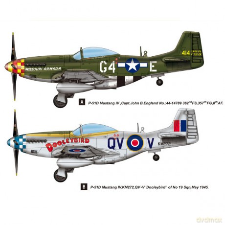 HOBBY BOSS P51D Mustang IV 85802 [MODELARSTWO]