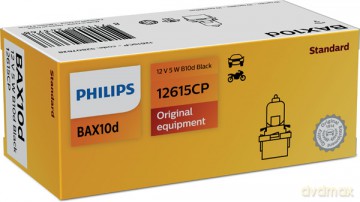 Żarówka, oświetlenie tablicy przyrządów Philips Żarówka z trzonkiem plastikowym 5 W 12615CP