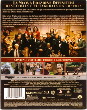 Ojciec chrzestny III [Blu-Ray 4K]+[Blu-Ray]
