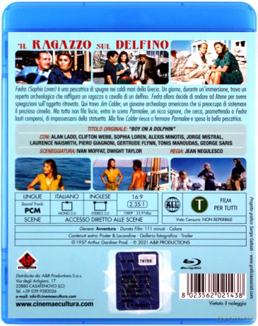 Boy on a Dolphin (Chłopiec na delfinie) [Blu-Ray]