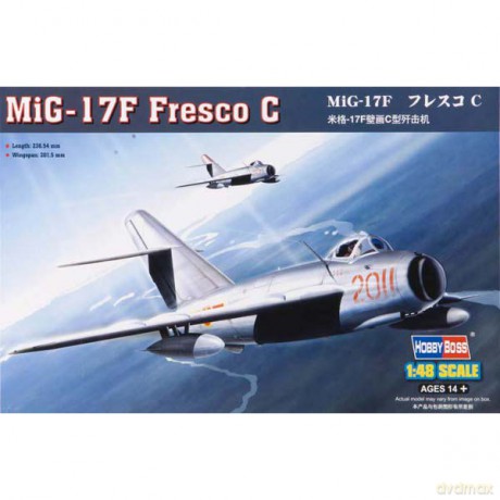 HOBBY BOSS Mig17F Fresco C 80334 [MODELARSTWO]