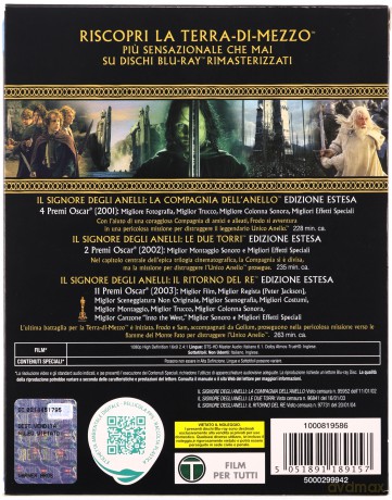 The Lord of the Rings Trilogy (Władca Pierścieni Trylogia) [6xBlu-Ray]