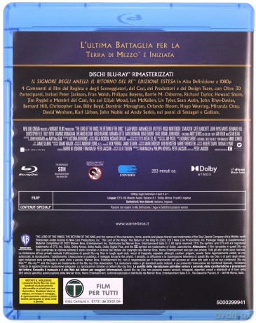The Lord of the Rings Trilogy (Władca Pierścieni Trylogia) [6xBlu-Ray]