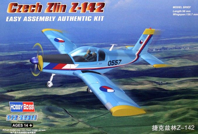 HOBBY BOSS Czech Zlin Z142 80282 [MODELARSTWO]