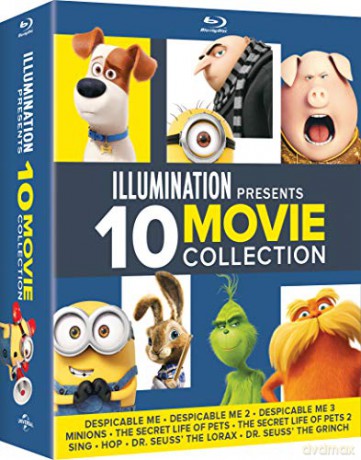 Illumination 10 Movie Collection [10xBlu-Ray]