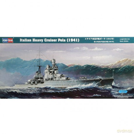 HOBBY BOSS Italian Heavy Cruiser Pola 86502 [MODELARSTWO]