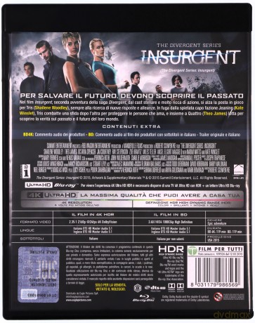 Insurgent (Zbuntowana) [Blu-Ray 4K]+[Blu-Ray]