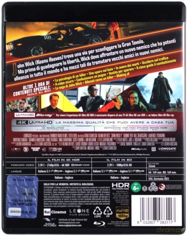 John Wick 4 [Blu-Ray 4K]+[Blu-Ray]