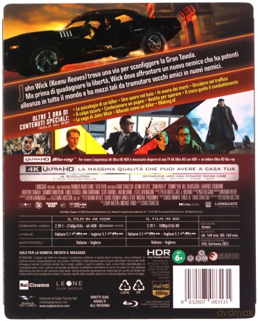 John Wick 4 [Blu-Ray 4K]+[Blu-Ray]