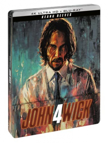 John Wick 4 Steelbook (4k+Br) (steelbook) [Blu-Ray 4K]+[Blu-Ray]