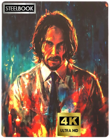 John Wick 4 Steelbook (4k+Br) (steelbook) [Blu-Ray 4K]+[Blu-Ray]