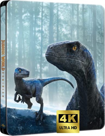 Jurassic World Dominion (steelbook) [Blu-Ray 4K]+[Blu-Ray]