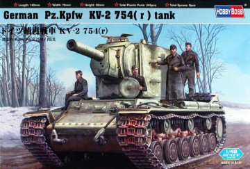 HOBBY BOSS German Pz.Kpfw KV2 754(r) 84819 [MODELARSTWO]