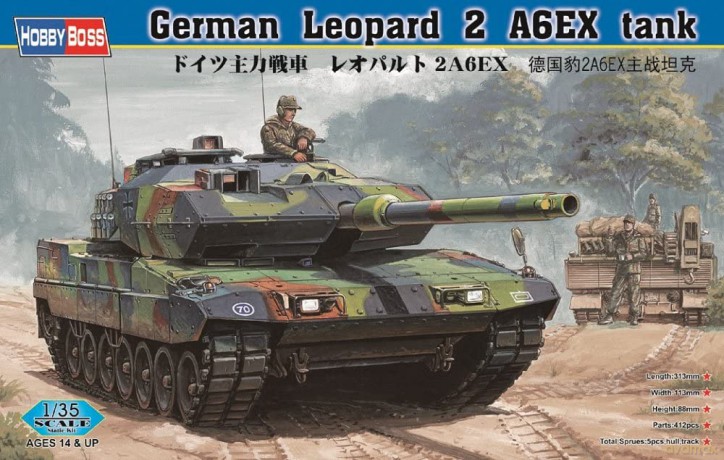 HOBBY BOSS German Tank Leopard 2 A6EX 82403 [MODELARSTWO]