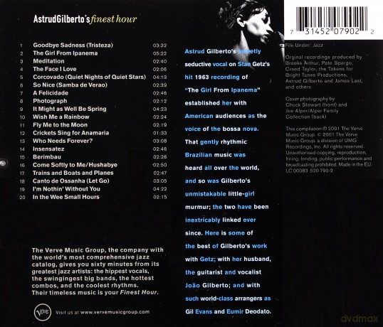 Gilberto Astrud: Finest Hour [CD]