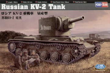 HOBBY BOSS Russian KV2 Tank 84816 [MODELARSTWO]